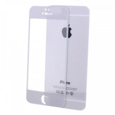 Защитное стекло для iPhone 5 / 5S / SE Diamond (Серый)