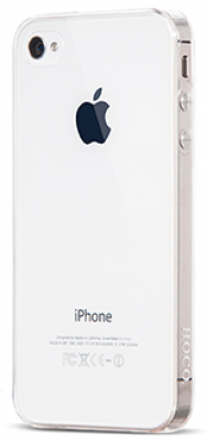 Задняя накладка Hoco Light Series TPU для Apple i Phone 4/4s (Прозрачный)