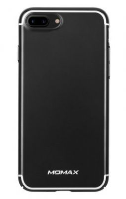 Задняя накладка Momax Metallic Case для Apple iPhone 7 plus (Матово-черный)