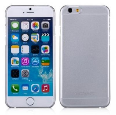 Задняя накладка Momax Clear Twist Силикон для Apple iPhone 6/6s Plus 5'5 (CCAPIPL) (Прозрачный)