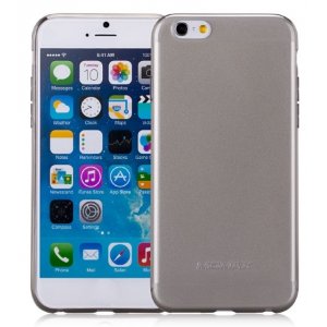 Задняя накладка Momax Clear Twist Силикон для Apple iPhone 6/6s Plus 5'5 (CCAPIPL) (Серый)