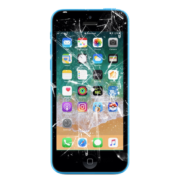 Разбилось стекло iPhone 5C