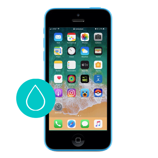 Смартфон попал в воду iPhone 5C