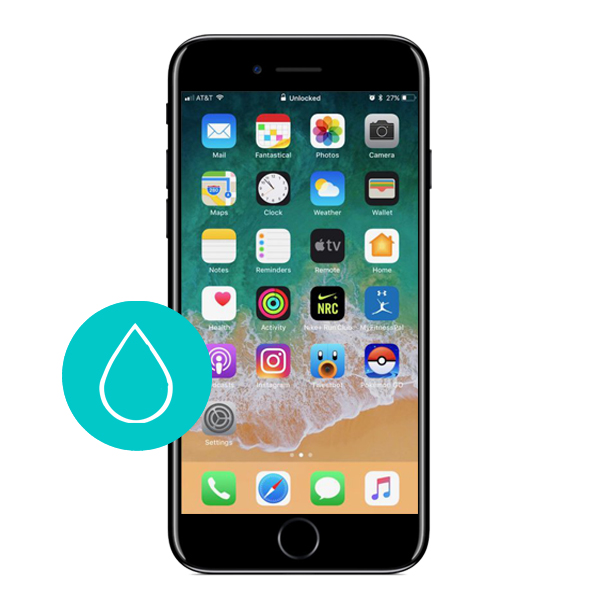 Смартфон попал в воду iPhone 7