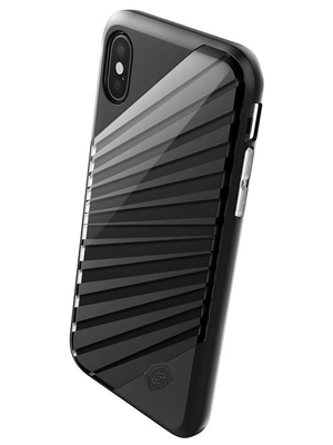 Чехол X-Doria DEfence Lux для iPhone X (Black Rays)