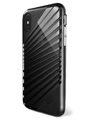 Чехол X-Doria DEfence Lux для iPhone X (Black Rays)