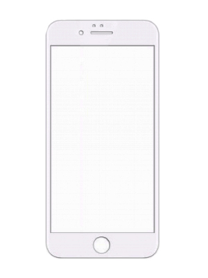 Защитное стекло 3D для iPhone 6/6s (Белое)