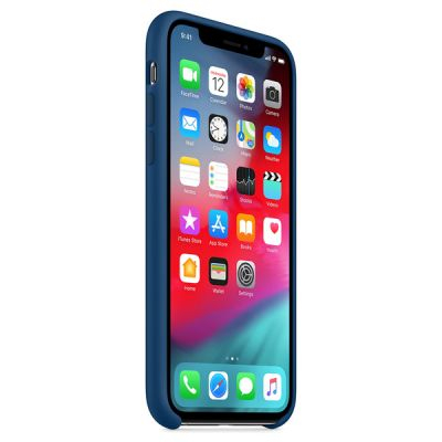 Silicon Case Original for iPhone XS Max (Blue Horizon)