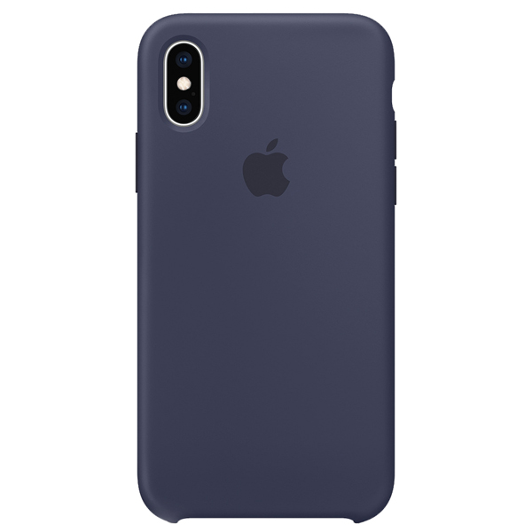 Silicon Case Original for iPhone XS Max (Midnight Blue)