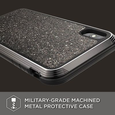 Чехол X-Doria Defense Lux для iPhone Xs Max Dark Glitter