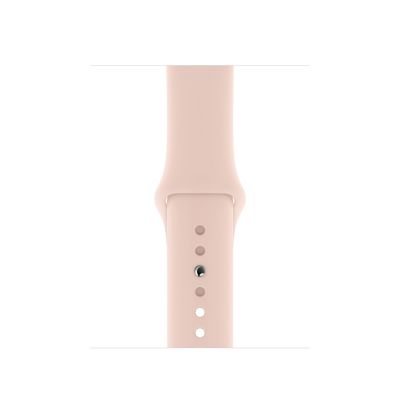 Часы Apple Watch Series 5 40 мм, корпус из алюминия золотого цвета, спортивный ремешок цвета «розовый песок»