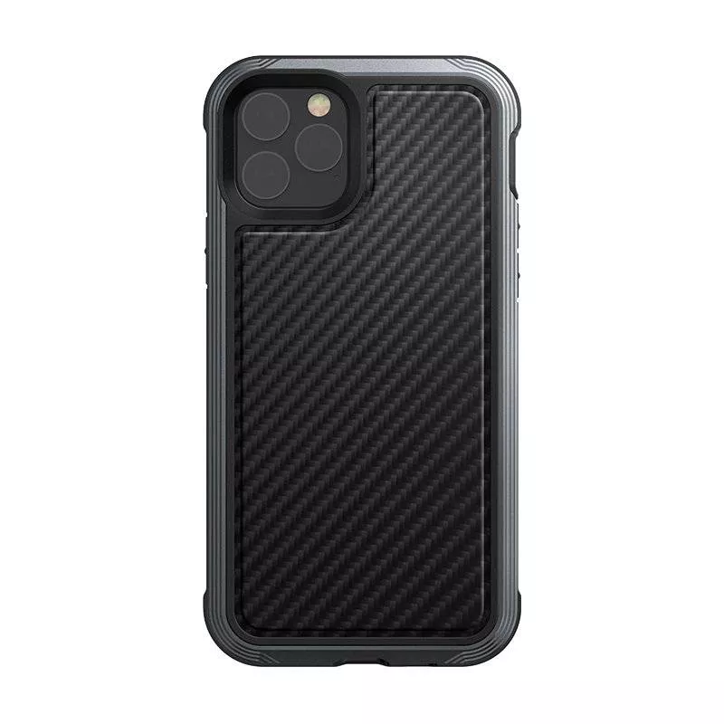 Накладка Defense Lux для iPhone 11 Pro (Черный карбон)