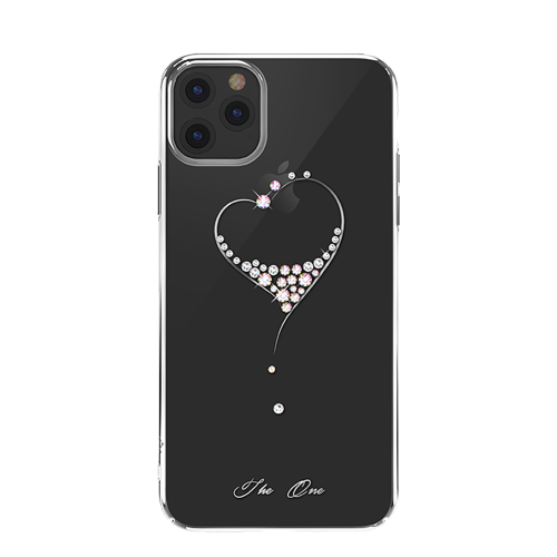 Накладка пластиковая Kingxbar Wish для iPhone 11 Pro Max (Серебристая)
