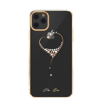 Накладка пластиковая Kingxbar Wish для iPhone 11 Pro Max (Золотая)