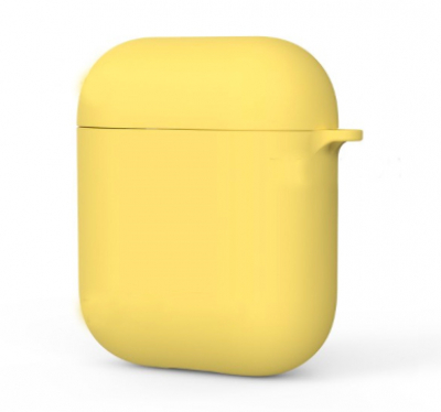 Чехол для AirPods KingxBar силикон (Yellow)