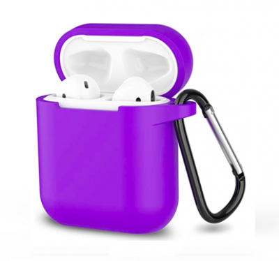 Чехол для AirPods Blueo Liquid Silicone (Purple)
