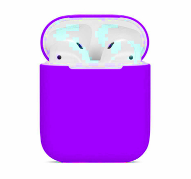 Чехол для AirPods Blueo NEW Liquid Silicone Craft (Purple)