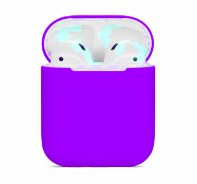 Чехол для AirPods Blueo NEW Liquid Silicone Craft (Purple)