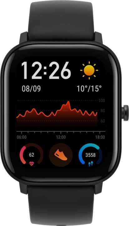 Умные часы Xiaomi Amazfit GTS Obsidian Black (Global version)