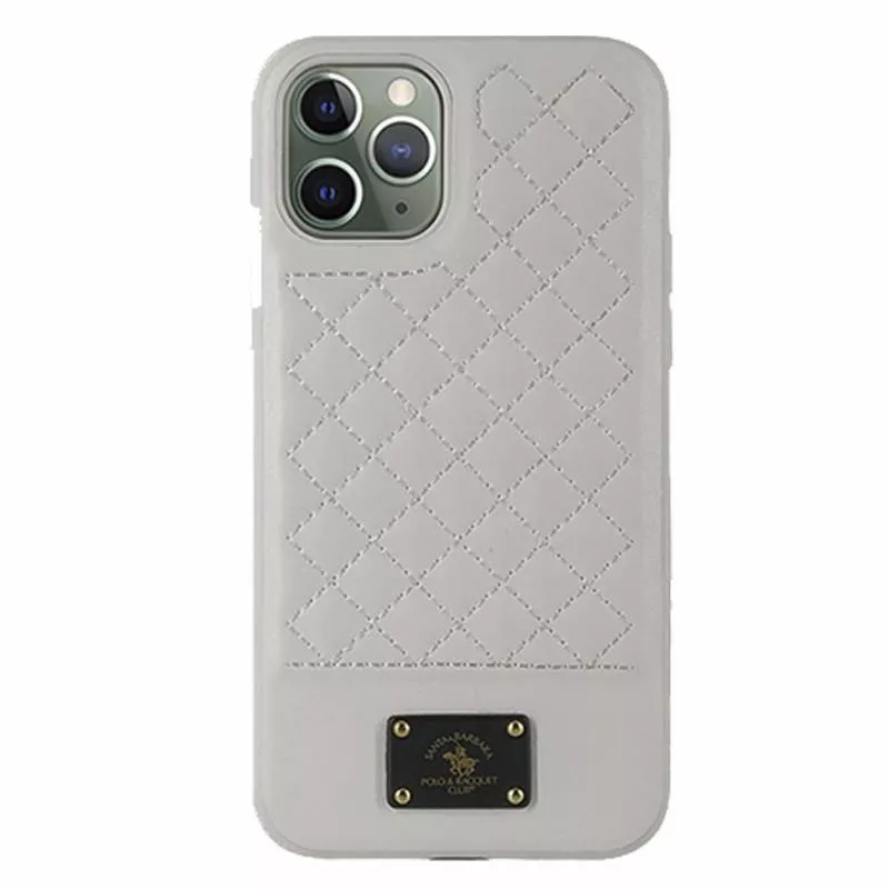 Чехол накладка Santa Barbara Polo для iPhone 11 Pro Bradley (Белый)