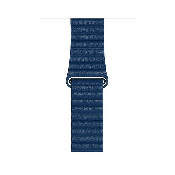 Ремешок кожаный для Apple watch Leather Loop 38/40mm (Синий)