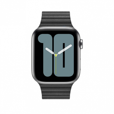 Ремешок кожаный для Apple watch Leather Loop 38/40mm (Черный)