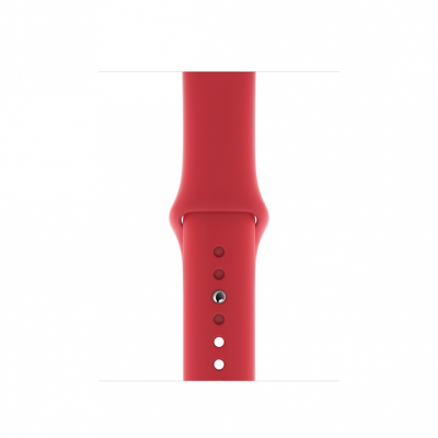 Спортивный силиконовый ремешок для Apple Watch 38/40mm (Red)
