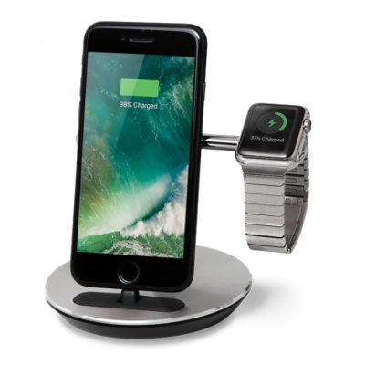 Док станция Freedy  MFI lightning + Apple Watch Charging Stand