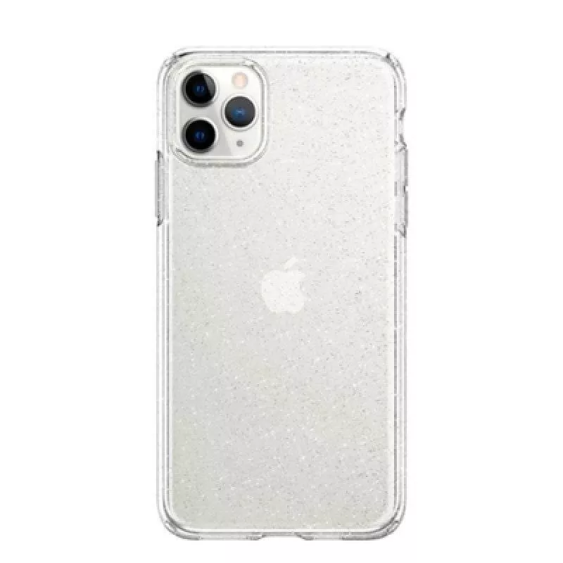 Накладка Liquid Crystal Glitter для iPhone 11 Pro (Прозрачный кварц)