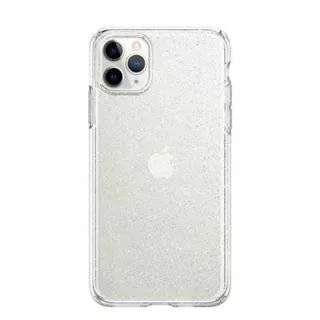 Накладка Liquid Crystal Glitter для iPhone 11 Pro (Прозрачный кварц)