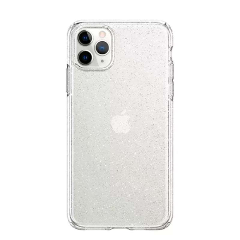 Накладка Liquid Crystal Glitter для iPhone 11 Pro (Прозрачный кварц)