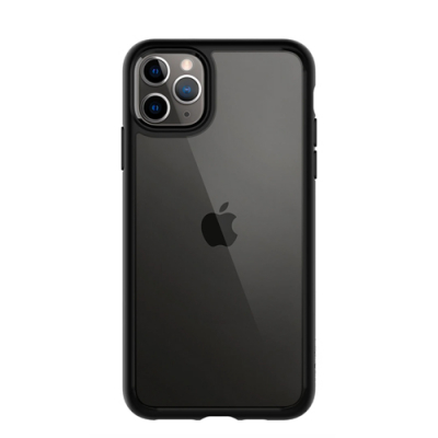 Накладка Spigen Ultra Hybrid для iPhone 11 Pro Max (Черная)