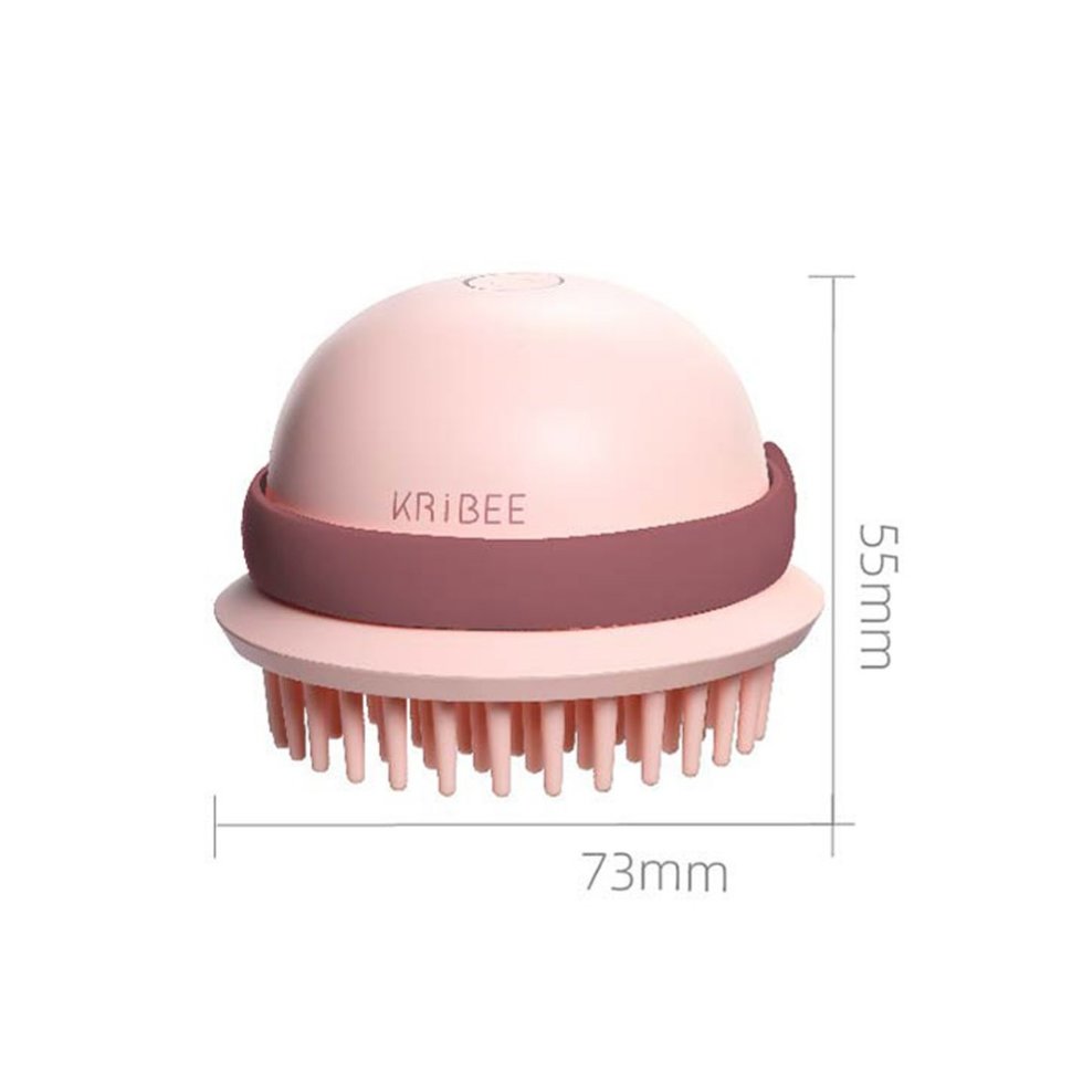 Антистатическая массажная расческа Xiaomi Kribee Electric Massage Comb (Зеленая)