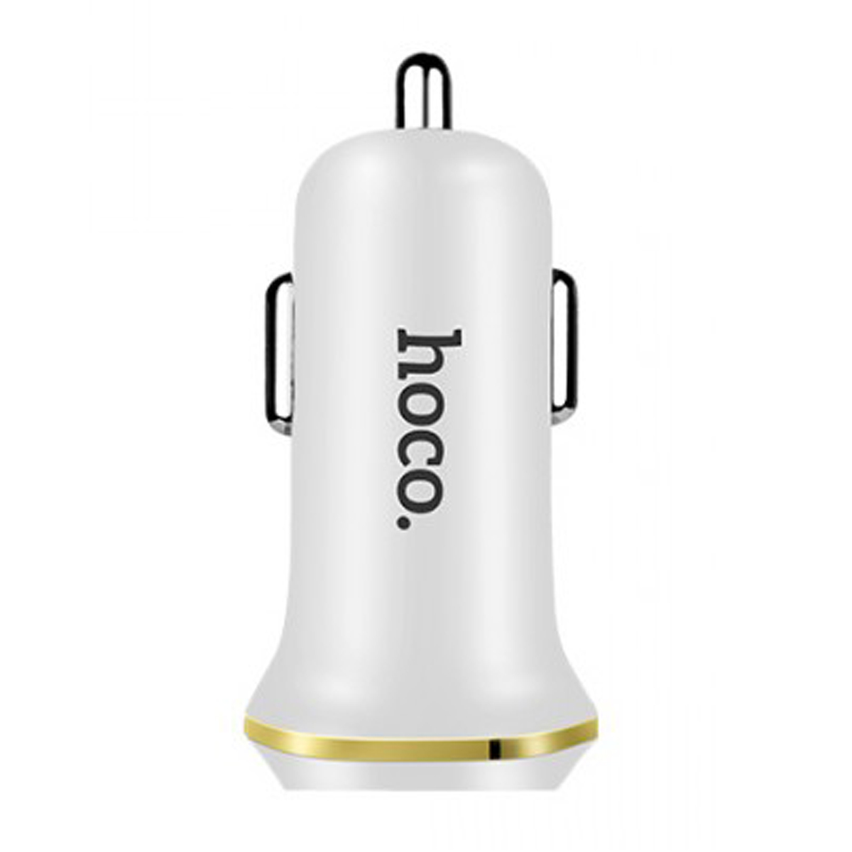 Автомобильное зарядное устройство Hoco Z1 USBx2 2.1 White