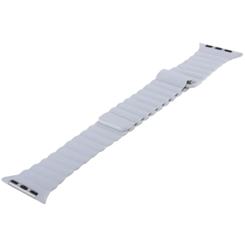 Ремешок кожанный COTEetCL W7 Magnet Band для Apple Watch 42/44mm (Белый)