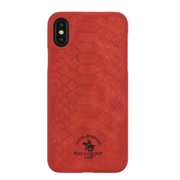 Накладка Santa Barbara Polo&Racquet Club Knight для iPhone X/Xs (Красный)