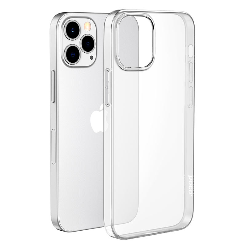 Чехол Hoco Light Series TPU Transparent для iPhone 12/12 Pro Max (Прозрачный)