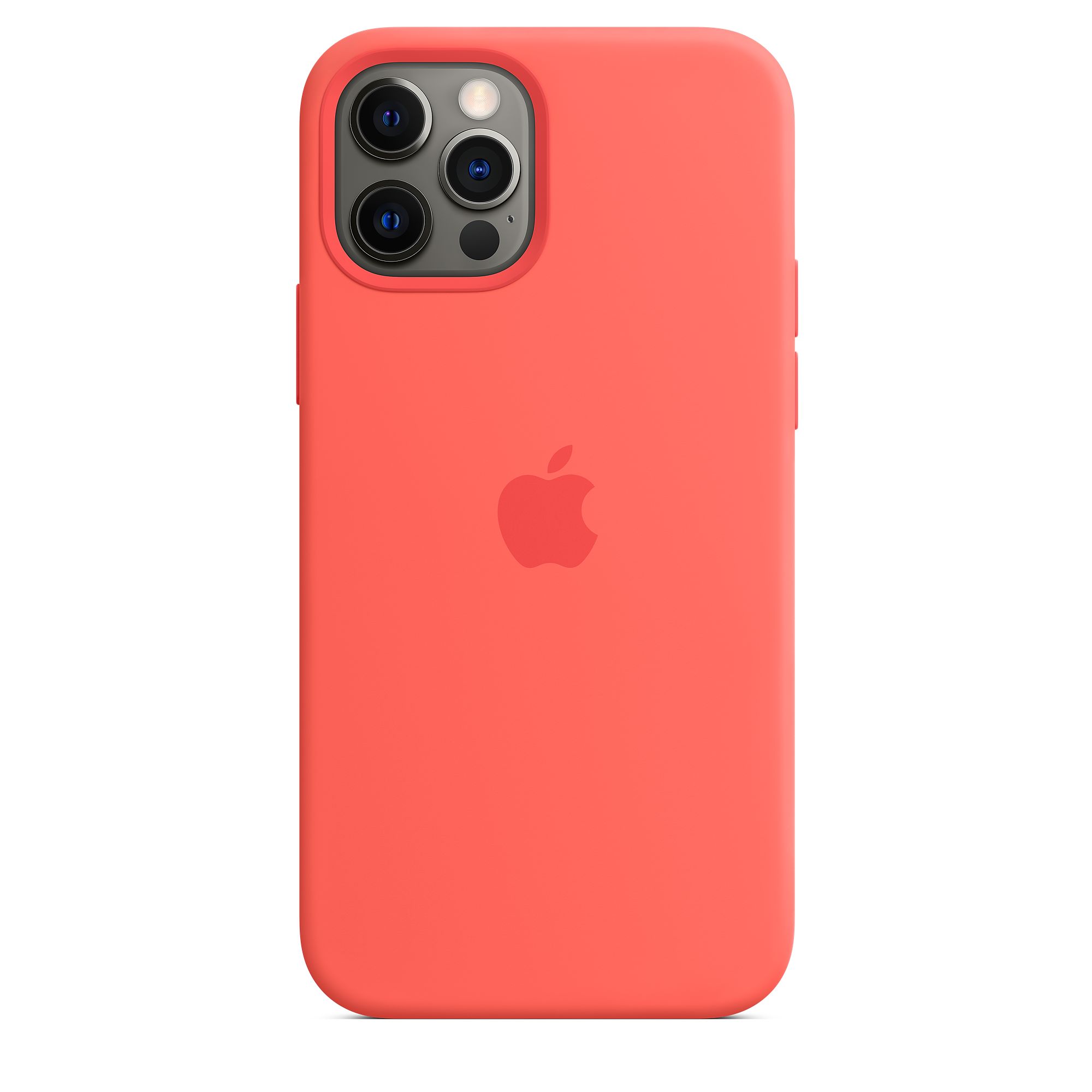 Silicon Case for iPhone 12 Pro Max (Pink Citrus)