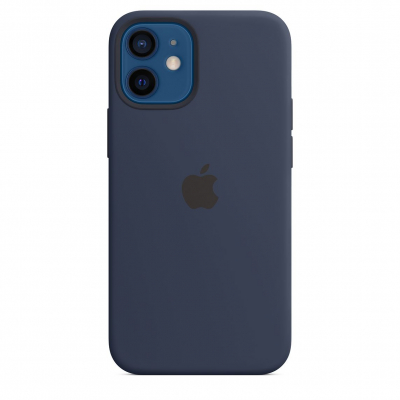 Чехол Silicon Case для iPhone 12 Mini (Deep Navy)