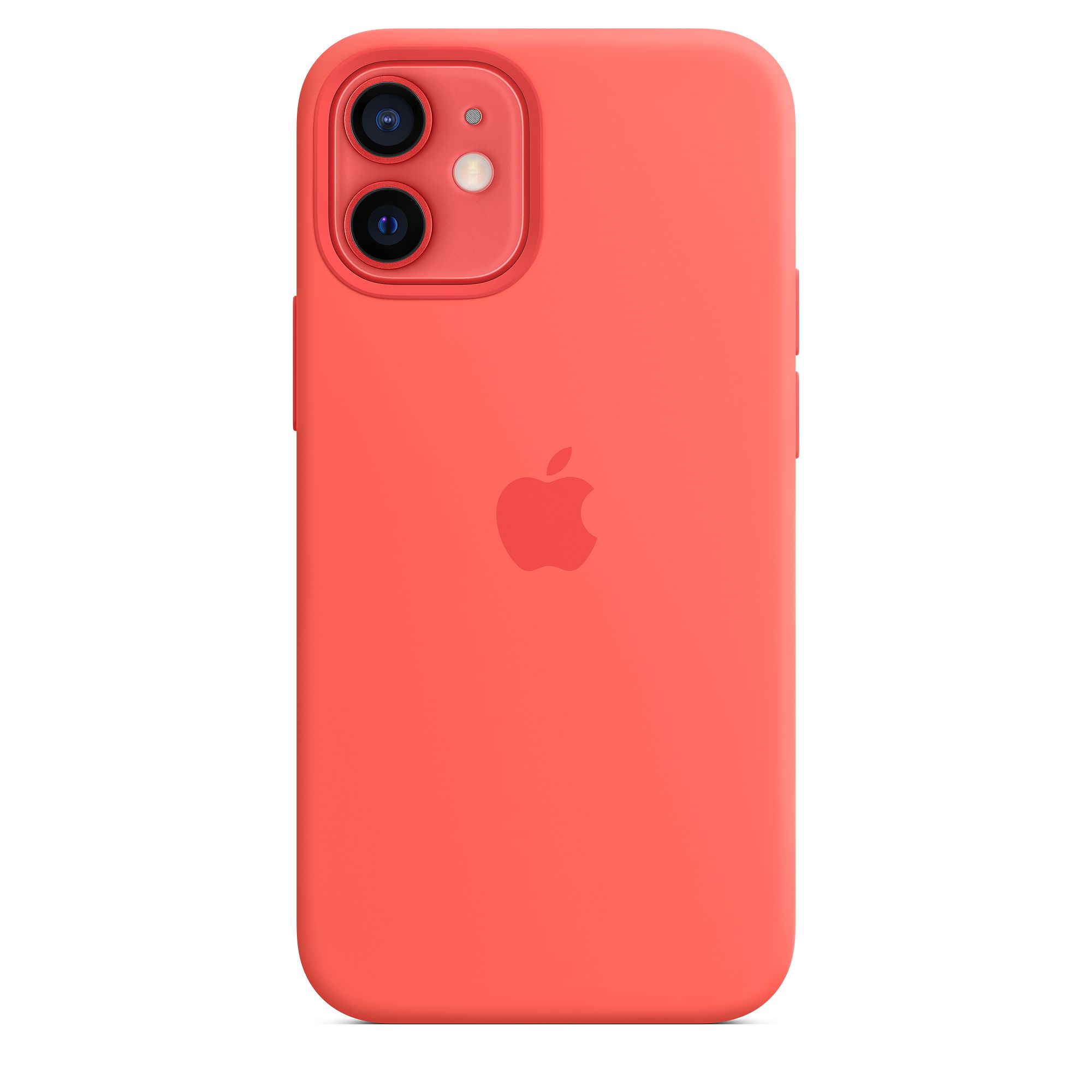 Чехол Silicon Case для iPhone 12 Mini (Pink Citrus)