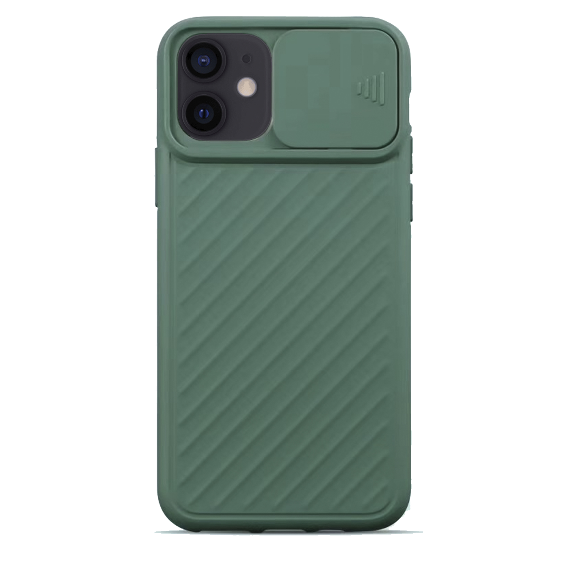 Чехол для iPhone 12 Mini Lens Side в ассортименте (Зеленый)