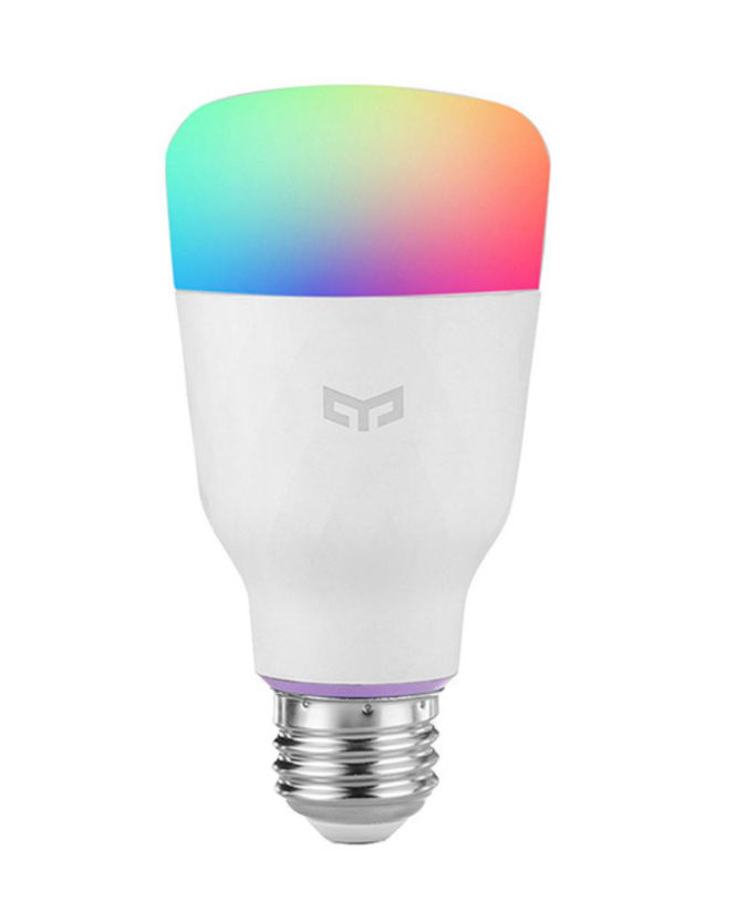 Лампа светодиодная Xiaomi Yeelight Smart LED Bulb Color (YLDP06YL), E27, 10Вт