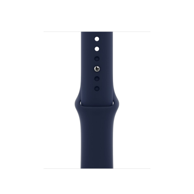 Часы Apple Watch Series 6 44 мм, корпус из алюминия синего цвета, спортивный ремешок цвета «тёмный ультрамарин»