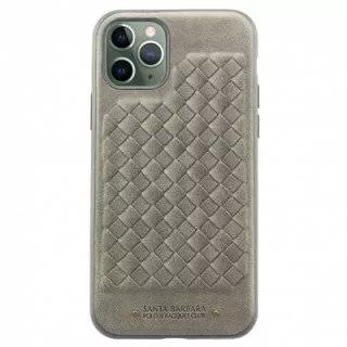 Чехол накладка Santa Barbara Polo для Apple iPhone 11 Pro RAVEL (Серый)