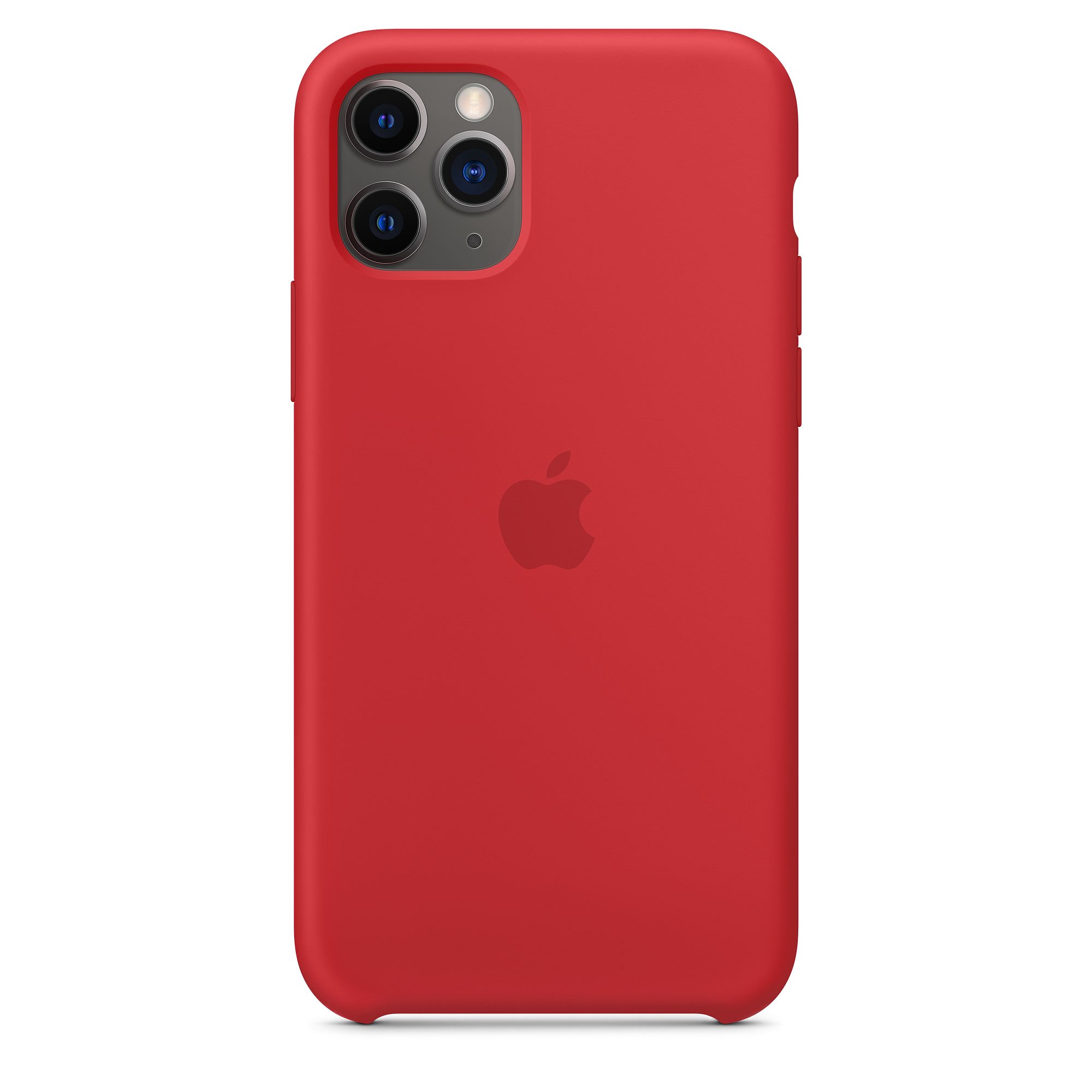 Silicon Case Original for iPhone 11 Pro (Красный)