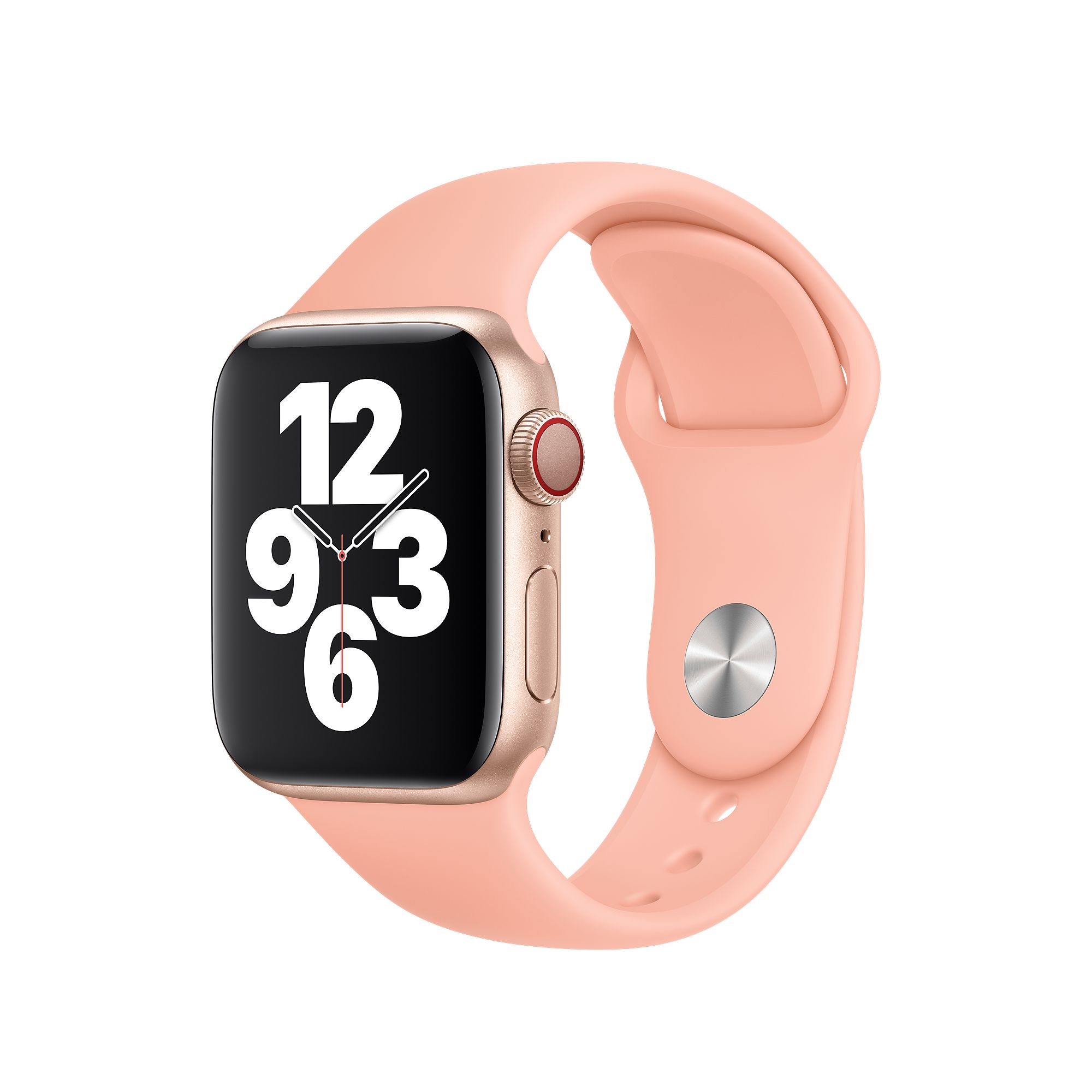 Спортивный силиконовый ремешок для Apple Watch 38/40mm (Light Pink)