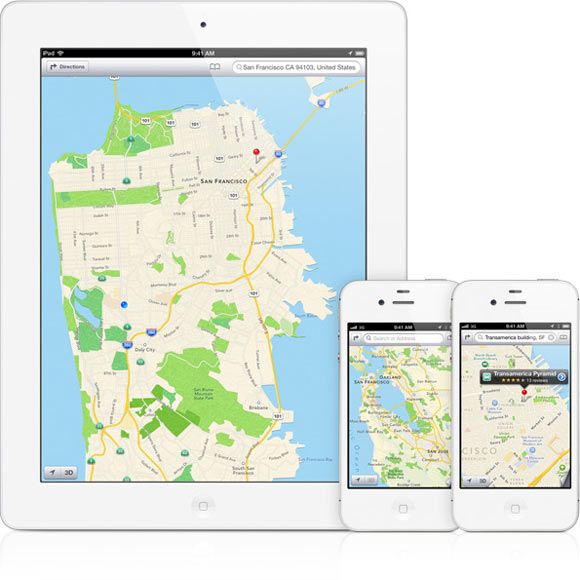 Карты Apple на деле оказались лучше аналогов от Waze и Google