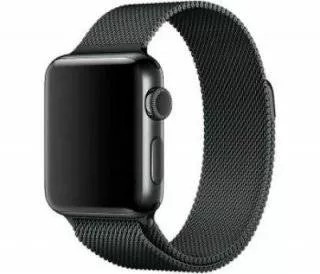 Ремешок из нержавеющей стали COTEetCL W6 Magnet Band для Apple Watch 42/44mm графитовый миланская петля (WH5202-GY)