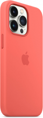 Silicon Case MagSafe для iPhone 13 Pro Розовое Помело