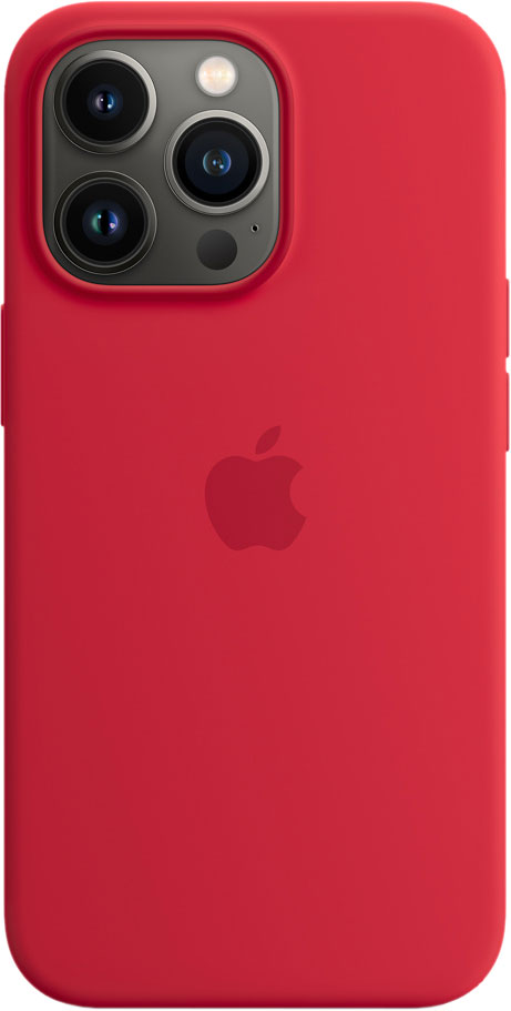 Silicon Case MagSafe для iPhone 13 Pro Красный